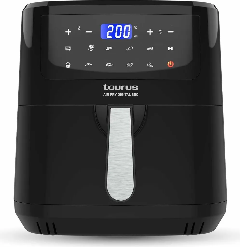 Friggitrice Taurus AIR FRY DIG 360 7.5L | XXL per Famiglie Numerose