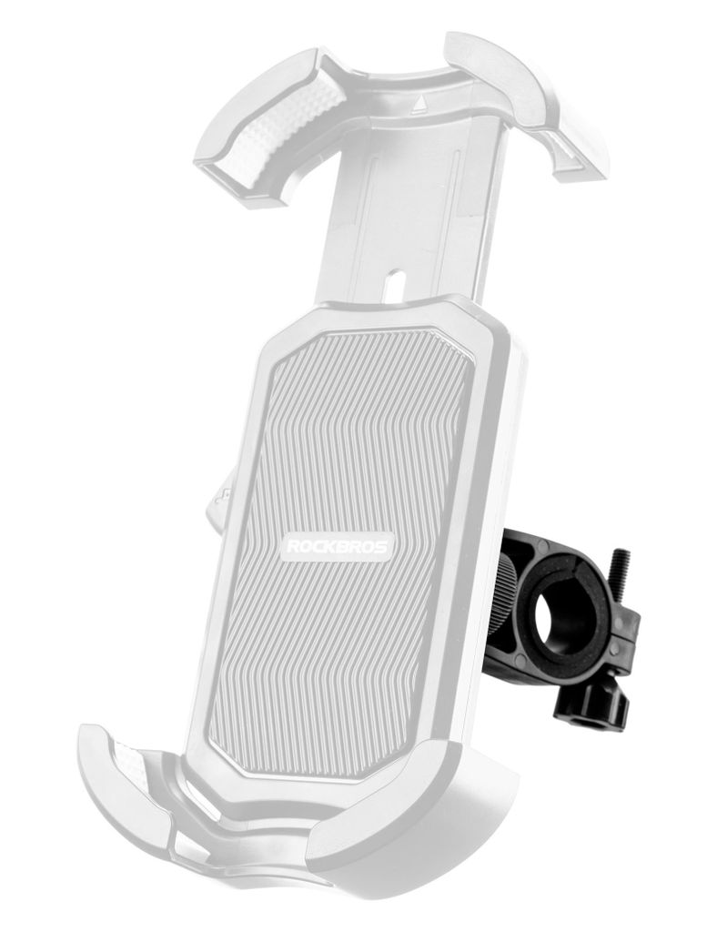 ROCKBROS Handyhalterung Fahrrad Handyhalter Motorrad, Universal Handy Halterung für Smartphone Weiß (Lneker)