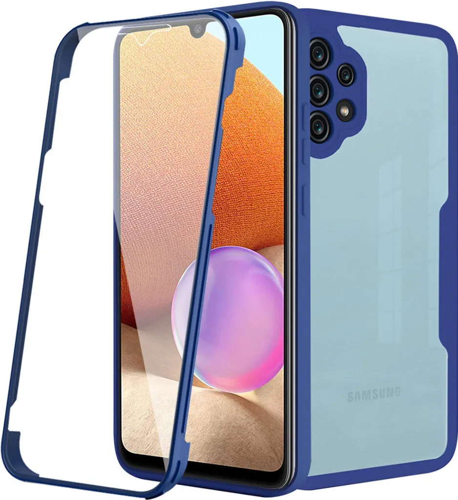 Offerta Custodia Samsung A32 4G - Protezione Totale 360 Blu