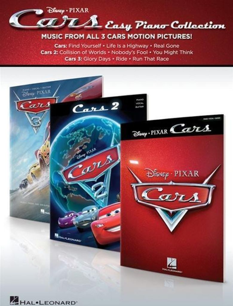 Cars - Easy Piano Collection: Music from All 3 Disney Pixar Motion Pictures