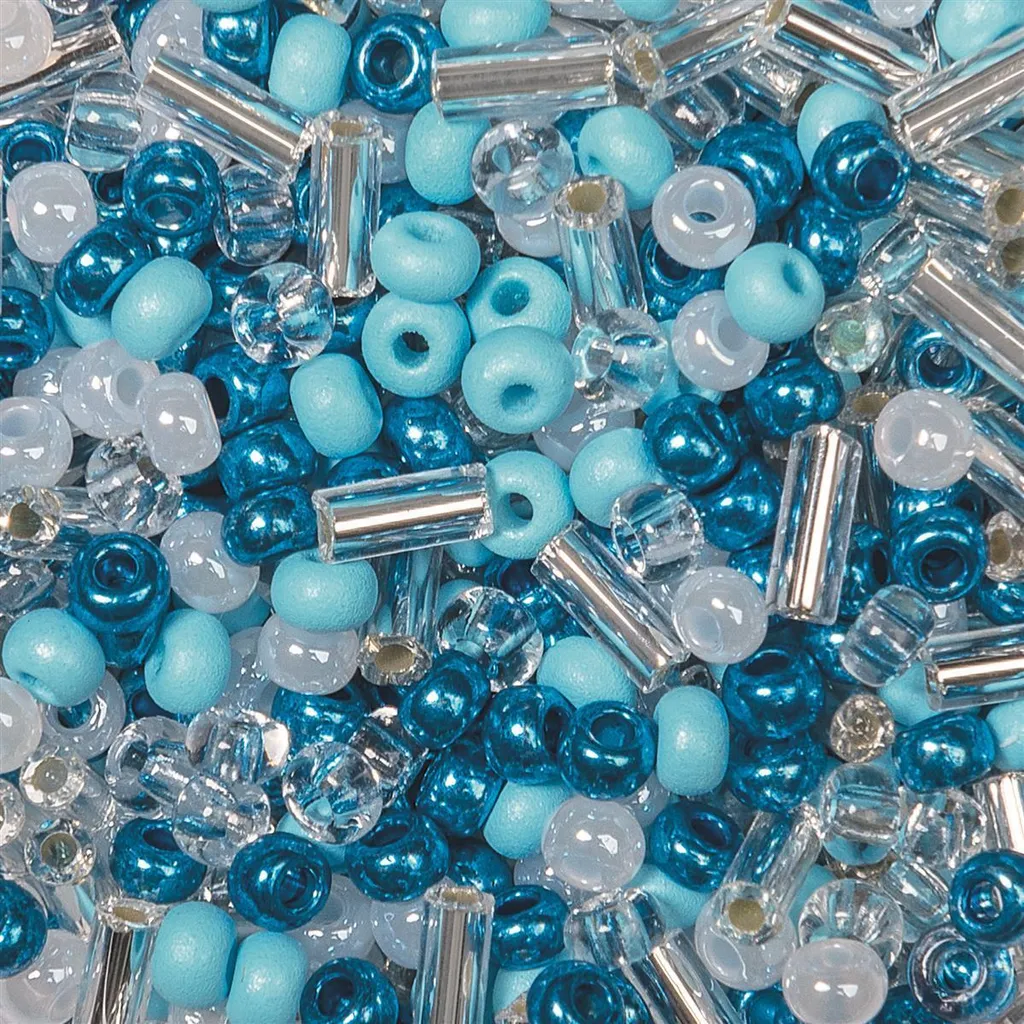 Perles de Rocaille 2,5mm Blanches Régulières pour Bijoux sans Défaut