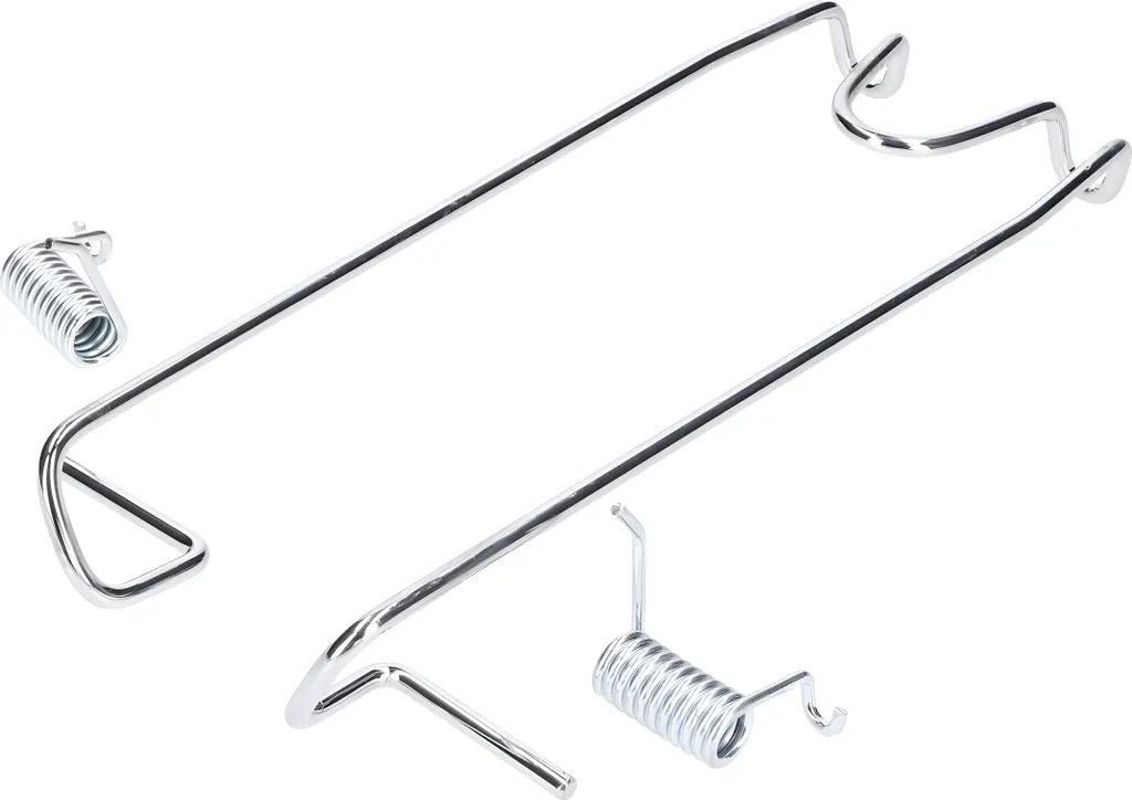 Porte-bagages double ressort NTS Parts chrome pour Kreidler MF MP Flory