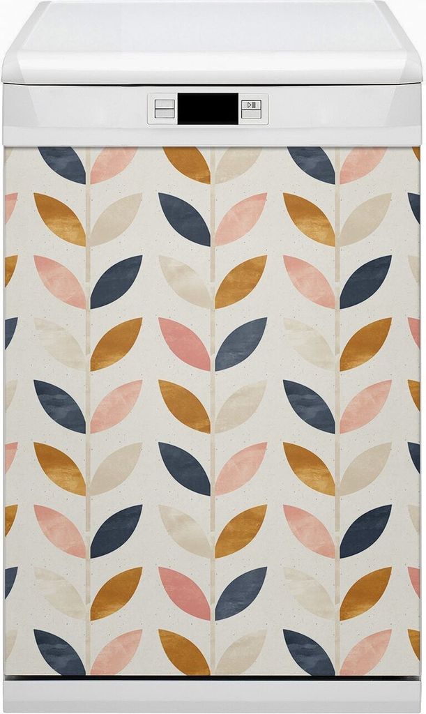 Magnete Küche Magnetmatte Magnet für Spülmaschine Abwaschbar Dekor 45x80 cm - skandinavisch