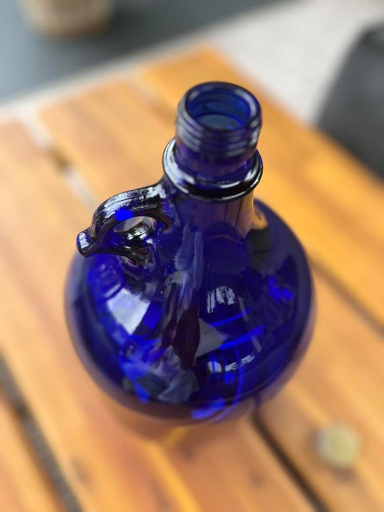 4 x 5L Premium blaue Flasche Wasserflasche Essig-Öl Produktbild 4