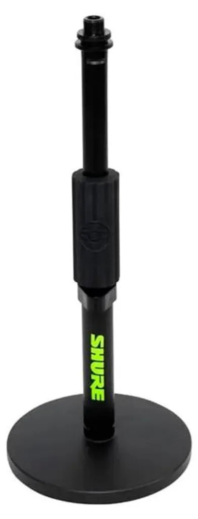 Support micro de table Shure SH-DESKTOP1 pour podcast et streaming