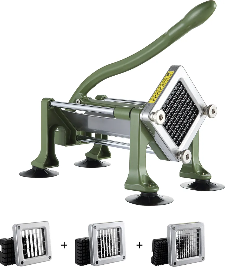 Tagliapatate a Bastoncino SucceBuy | Acciaio Inox | Kit con 2 Lame