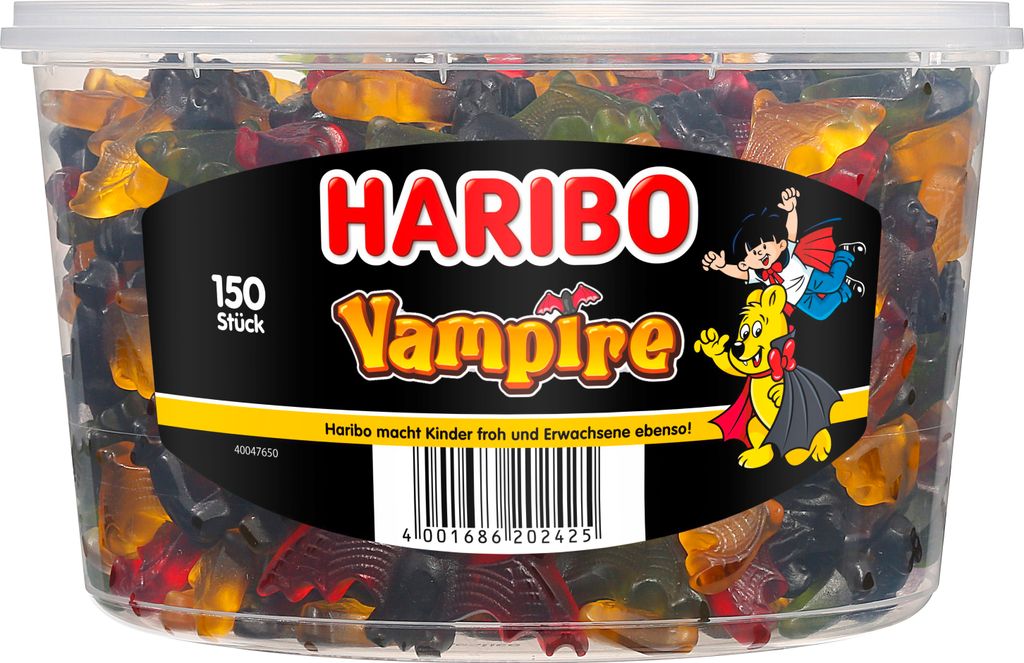 Haribo Gommes aux fruits Vampis, 1.2 kg Image du produit 