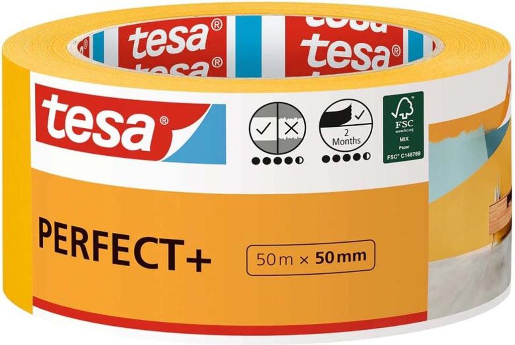 Tesa Masquage Perfect+ Lignes Nettes Sans Bavure - Tesa Image du produit 