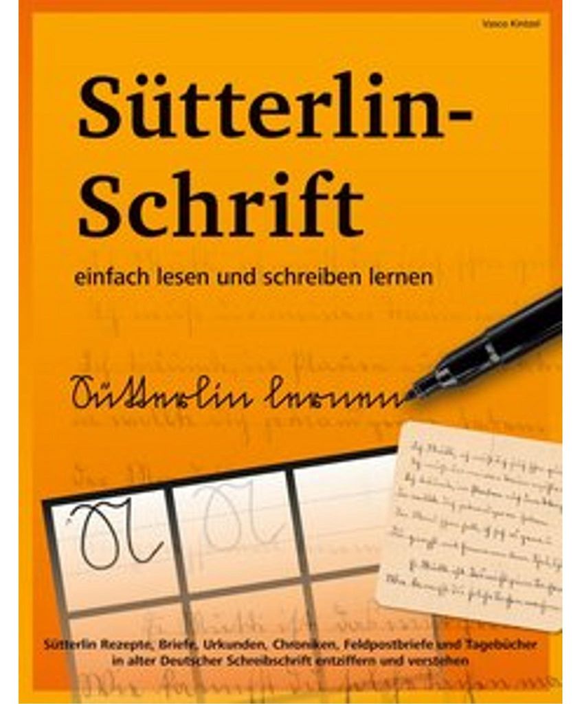Sütterlin-Schrift einfach lesen und schreiben lernen Obrázek produktu 