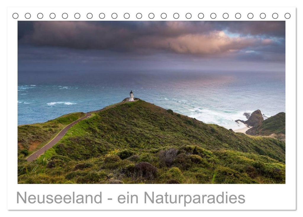 Neuseeland - ein Naturparadies (Tischkalender 2027 DIN A5 quer), CALVENDO Monatskalender