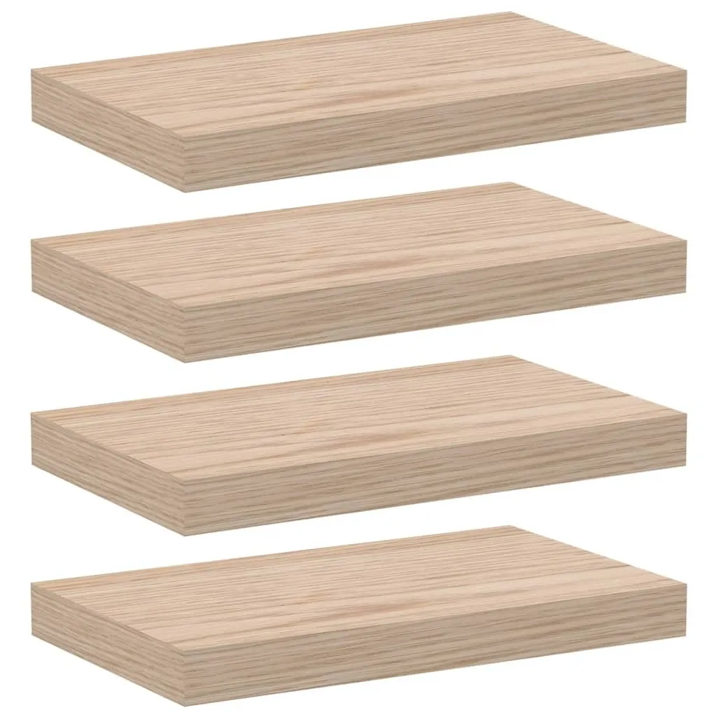 Étagères Suspendues Gain de Place 40 cm pour Cadres et Décoration 4 pcs