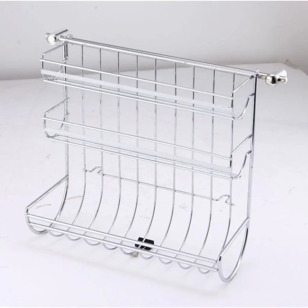 Novaliv Supporto Binario Cucina Economico | Portarotolo 31x33x17cm