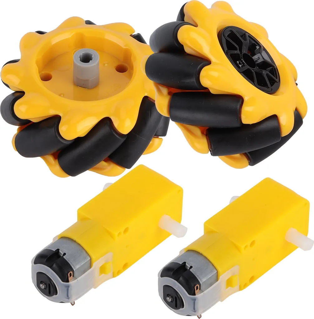 Ruota Mecanum per TT Motor Geared Smart Robot Car Parts Accessori DIY Toy Components 60 mm - 1
