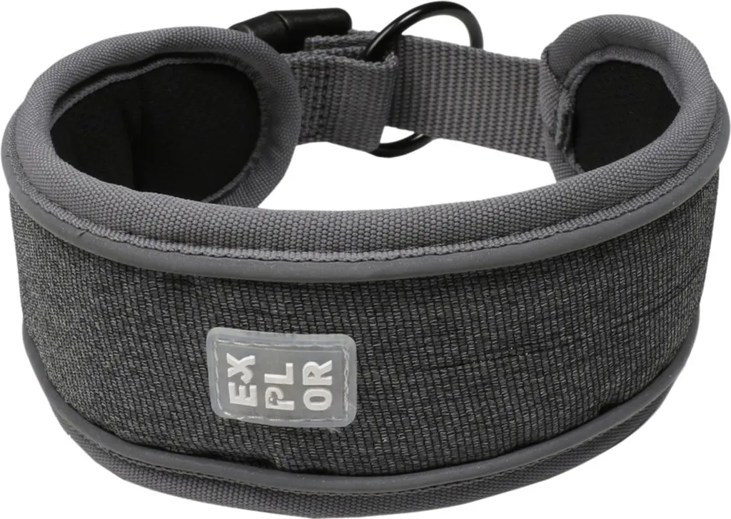Collier anti-traction et réfléchissant Duvo+ EXPLOR Ultimate Fit Argent
