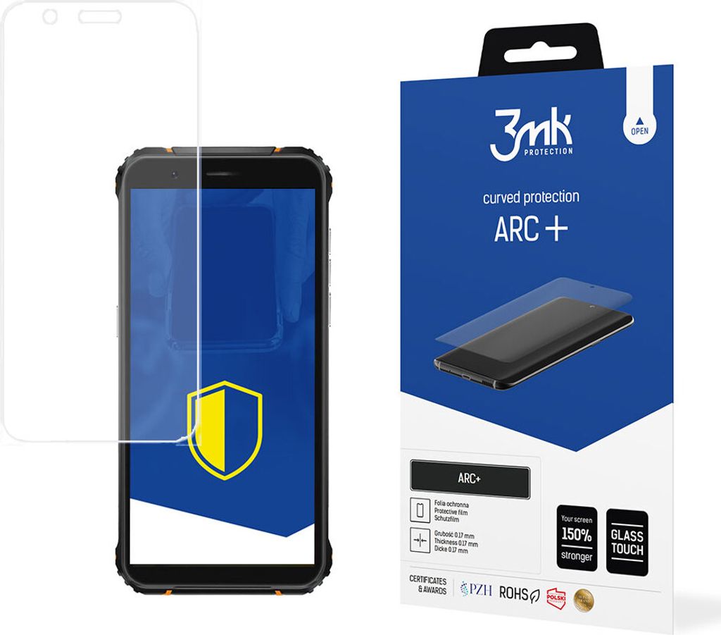 3mk Display Schutzfolie ARC+ für Blackview BV5100 0,17mm Self-Heal