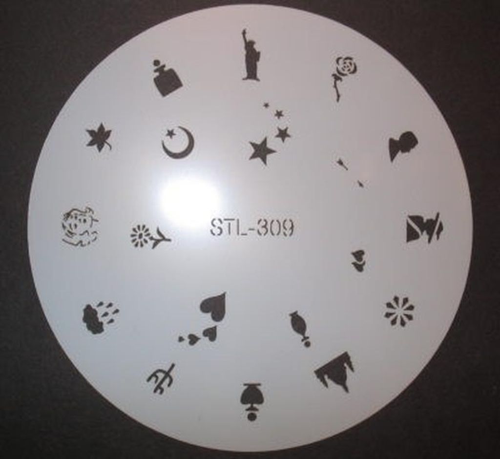 Airbrush-Schablone STL-309