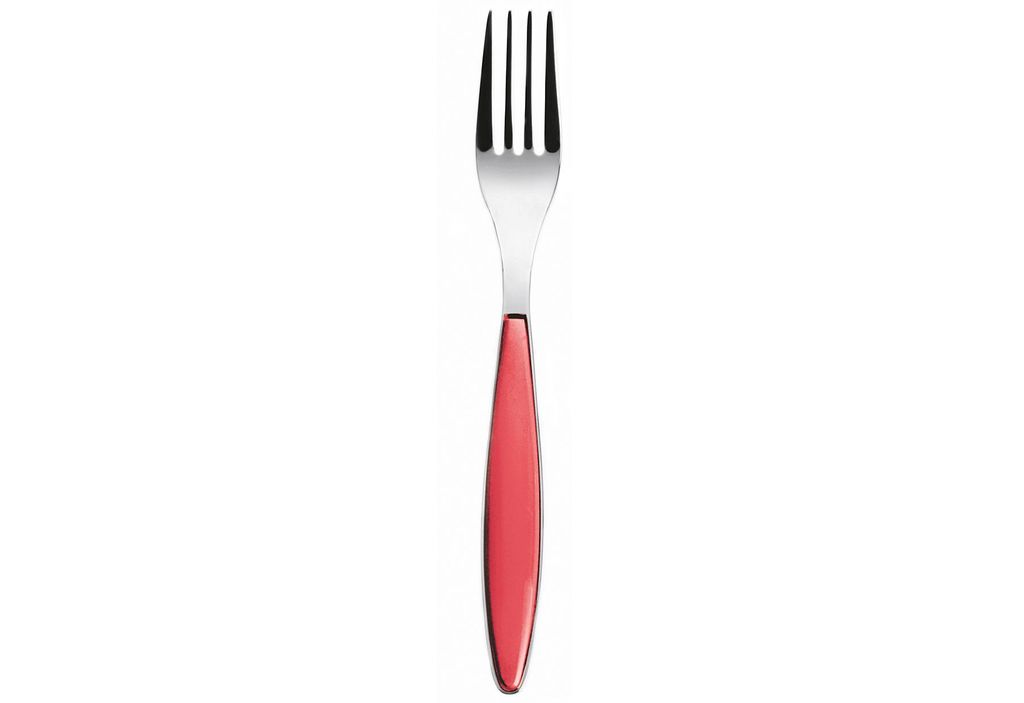 Guzzini - Feeling, Essgabel - Rot, 20,5 cm - 23000265