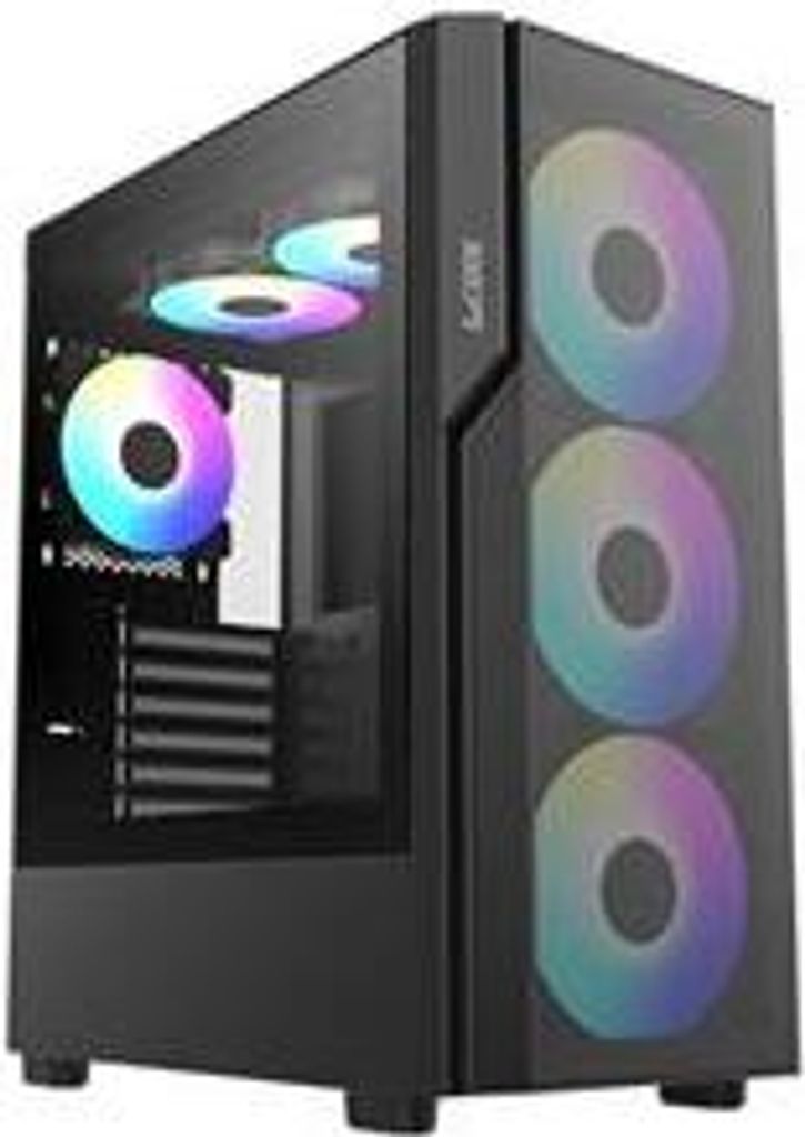 1stCOOL GAMER 5, ATX Gehäuse, 3x ARGB Lüfter, USB3.0, USB-C, schwarz