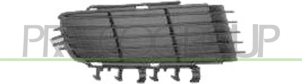 PRASCO OP0562124 - OE 1400265 Lüftungsgitter, links für Vectra C (Z02)