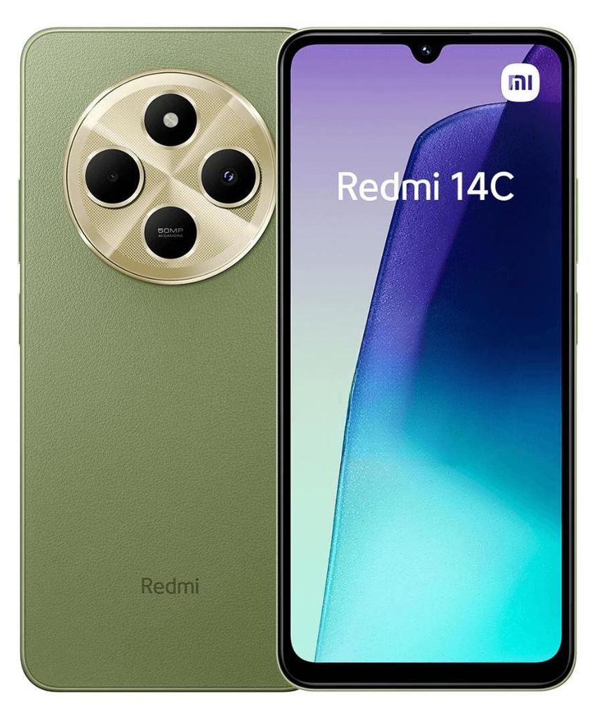 Xiaomi Redmi 14C 4G 6 GB/128 GB Zelená (Sage Green) Obrázek produktu 