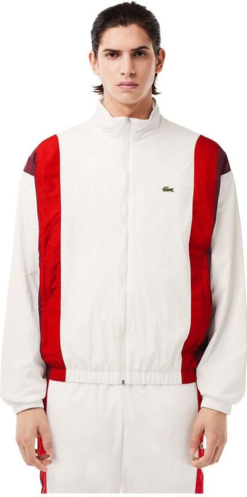 Lacoste Bh6978 Reißverschlusspullover Weiß 52 Mann Weiß 52 Produktbild 
