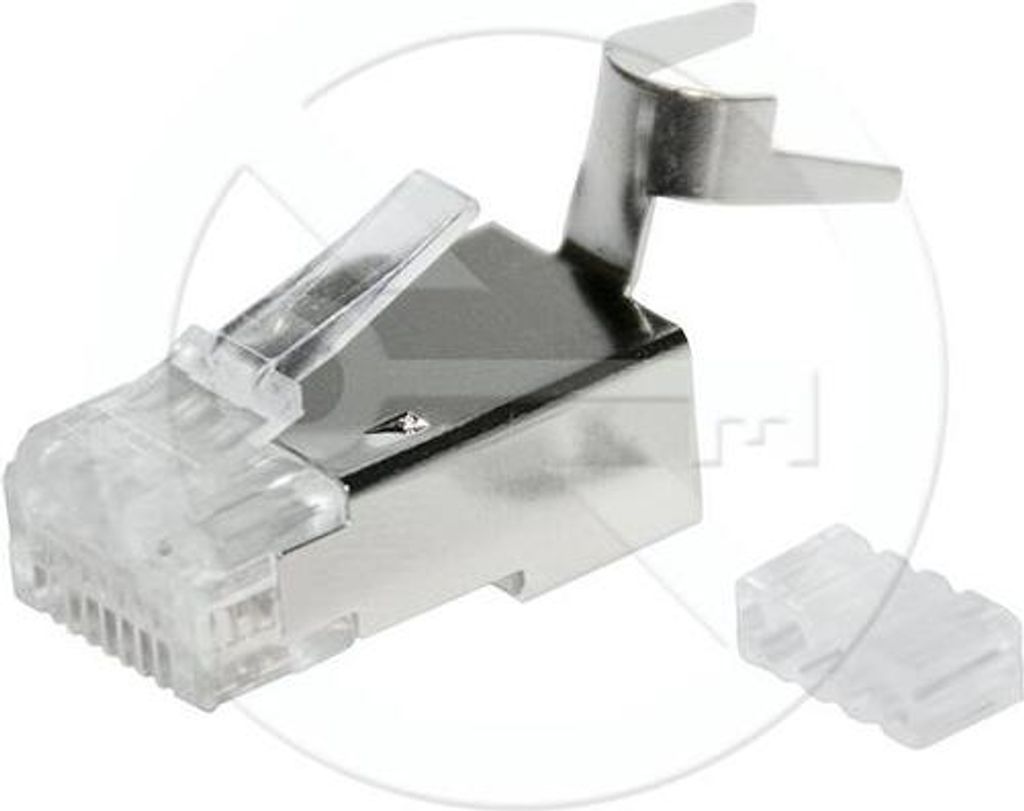 Konektor Solarix RJ45 STP 8p8c, Cat 6a, drát Obrázek produktu 