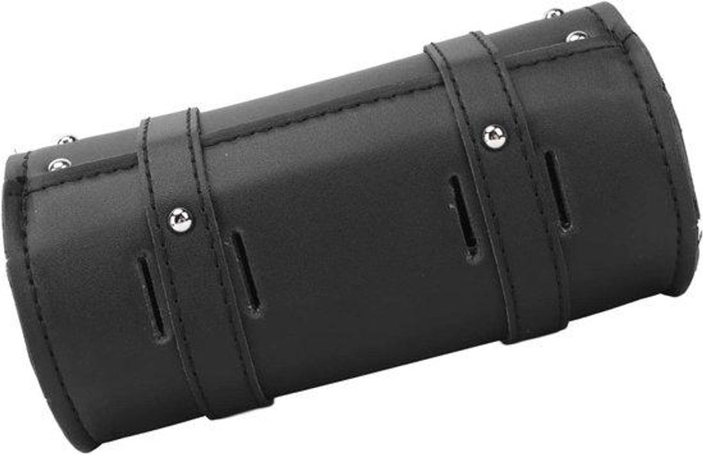 Schutzkoffer für das Lenkrad - 1 Stück, Schwarz, wasserdicht - Kunstleder-Grifftaschen mit Riemenverschluss
