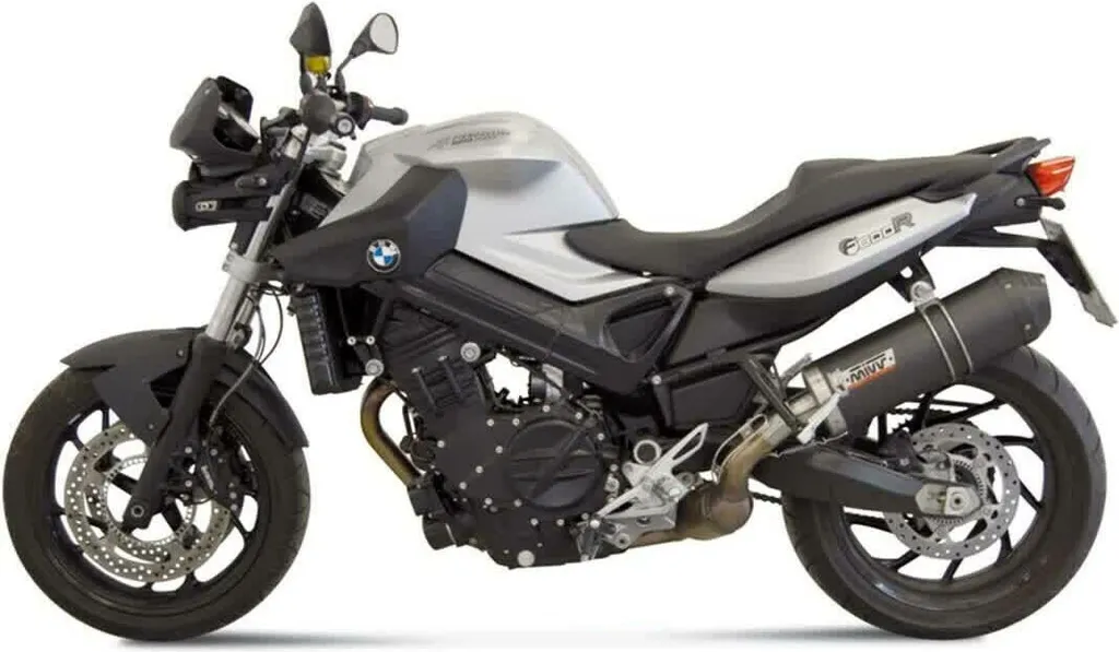 Pot d'échappement Sport Carbone MIVV Ovale pour Moto BMW F800R