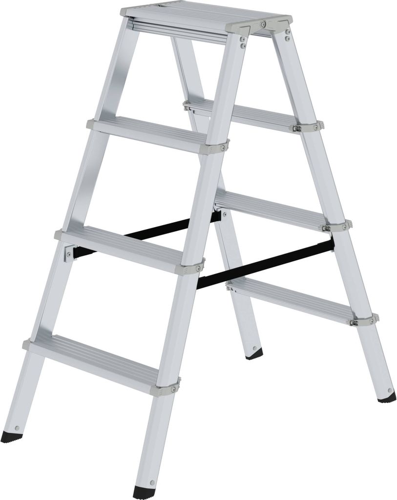 ML Stufen-Stehleiter beidseitig begehbar 2x4 Stufen