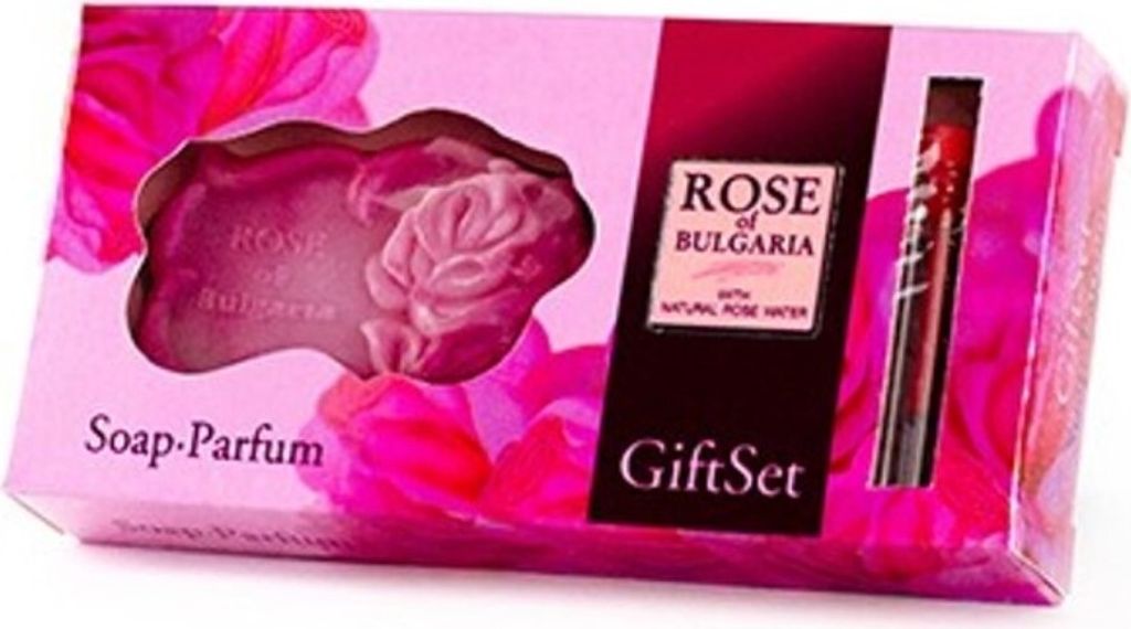 Biofresh - Geschenkset Essence de Parfum 2,1 ml und glycerine rose hand Seife 30 gr.
