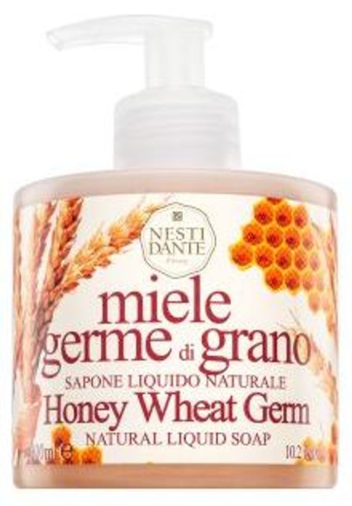 Nesti Dante Honey Wheat Germ flüssige Seife Natural Liquid Soap 300 ml