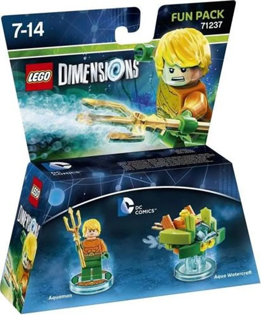 Extension LEGO Dimensions 71237 pack figurine et véhicule Aquaman DC