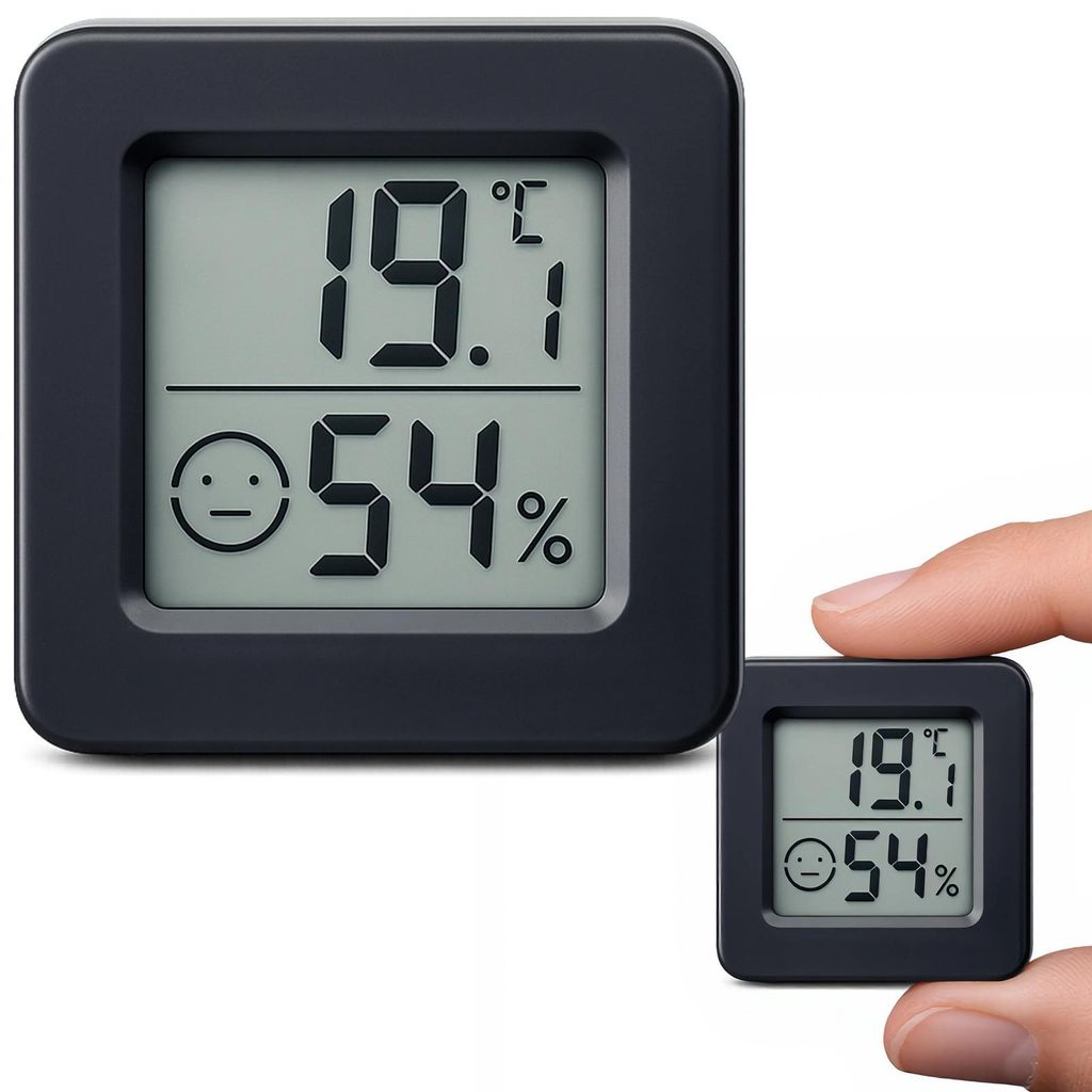 Digitales Thermometer Hygrometer Raumthermometer Innen Produktbild 