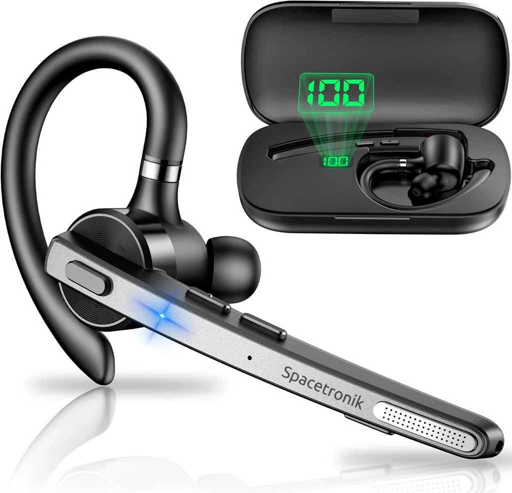 Zestaw słuchawkowy bluetooth z mikrofonem Spacetronik Zdjęcie produktu 