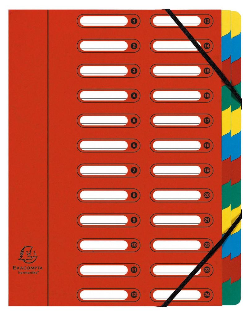 EXACOMPTA Classeur à levier, DIN A4, carton, 24 Image du produit 