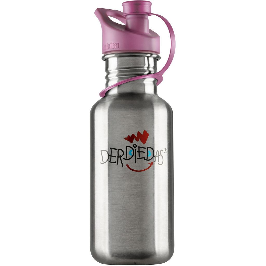 DerDieDas Edelstahltrinkflasche rosa