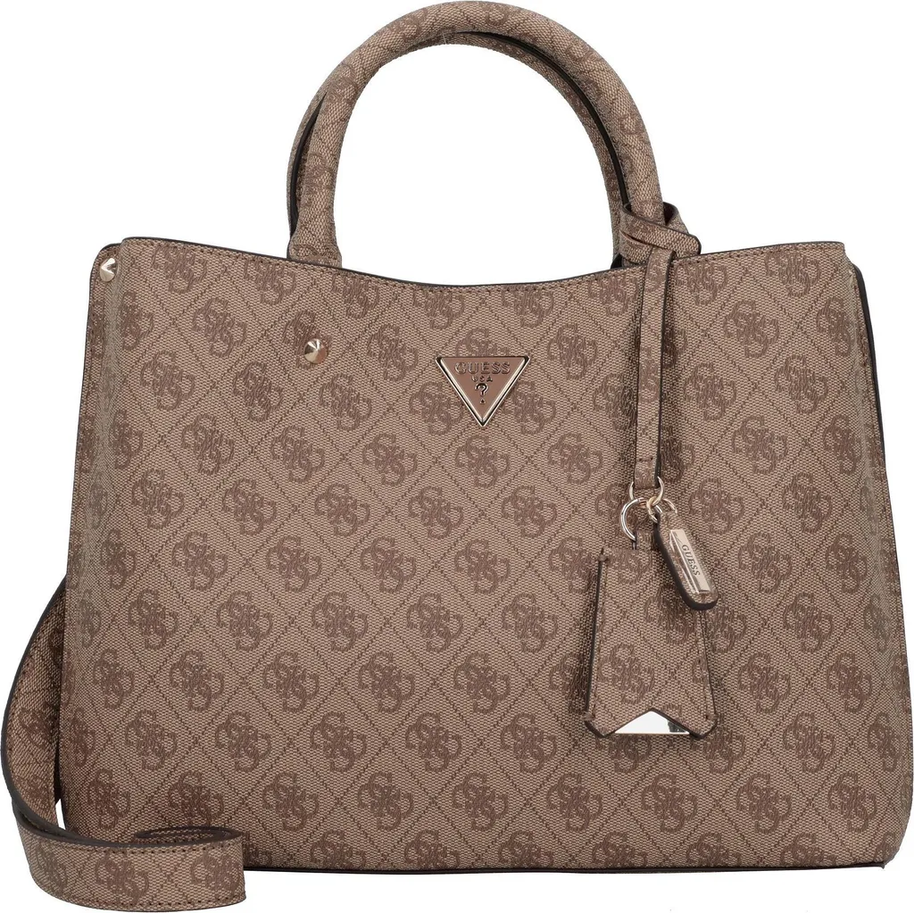 Sac Guess Meridian II Girlfriend Brun Clair : Ne cherchez plus vos clés