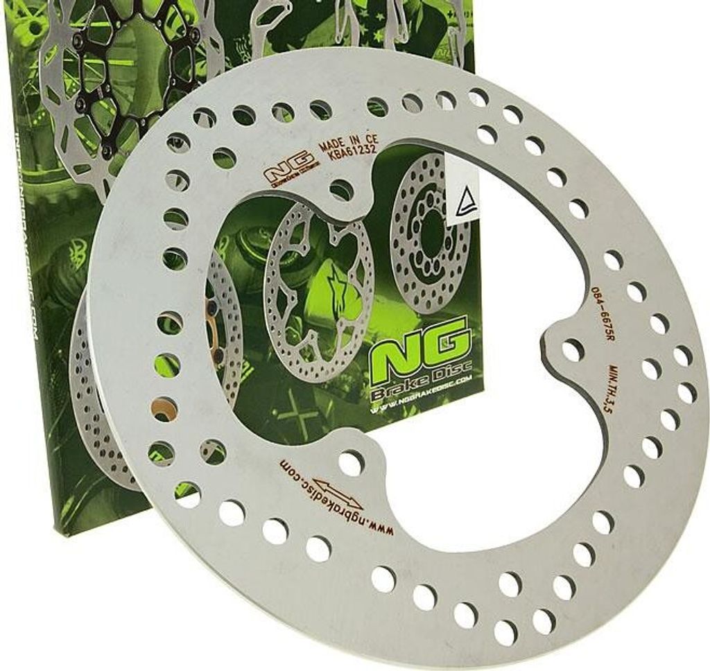 Bremsscheibe NG 084 - 220 / 88 / 4mm 3 Loch für Yamaha Why, MBK Flipper Honda SH Scoopy 50 ccm