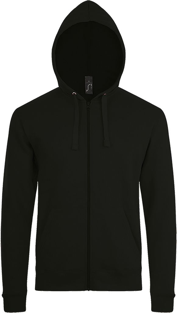 SOLS Herren Stone Kapuzenjacke PC2784 (2XL) (Schwarz)