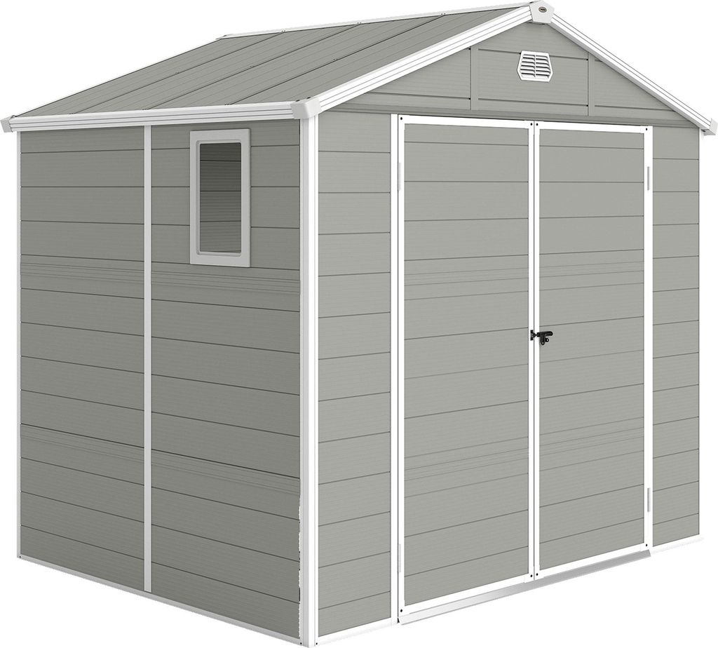 Gartenschuppen, 4,1 m², Polypropylen, 240 x 190 x 228 cm