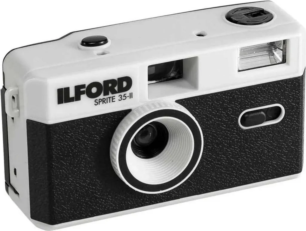 Appareil photo argentique débutant Ilford Sprite 35 II simple d'utilisation