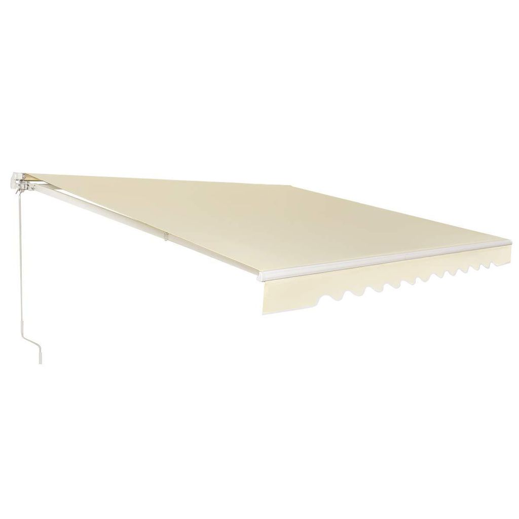 GOPLUS 4x2,5m Gelenkarmmarkise, Sonnenschutz Markise, Produktbild 