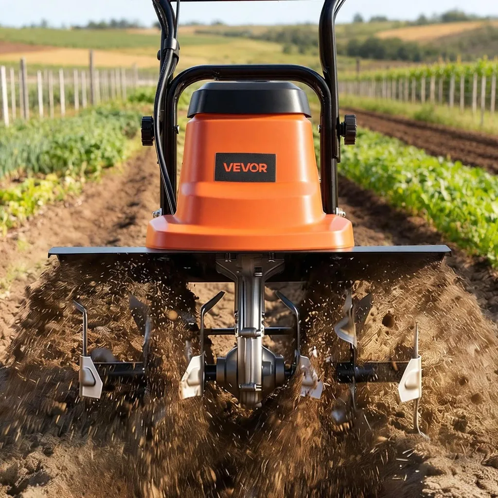 Motoculteur électrique 1500W : finissez-en avec le labourage manuel 45cm - 8