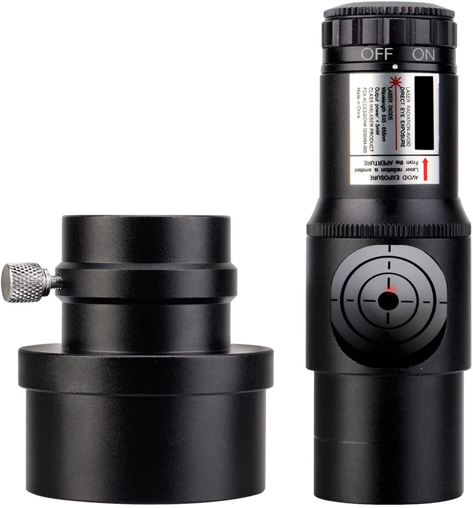 Svbony SV121 Kollimator 1.25 AjustableTeleskop Kollimator 7 Helle Stufe mit 2" Zoll Kollimator für Newton Teleskope