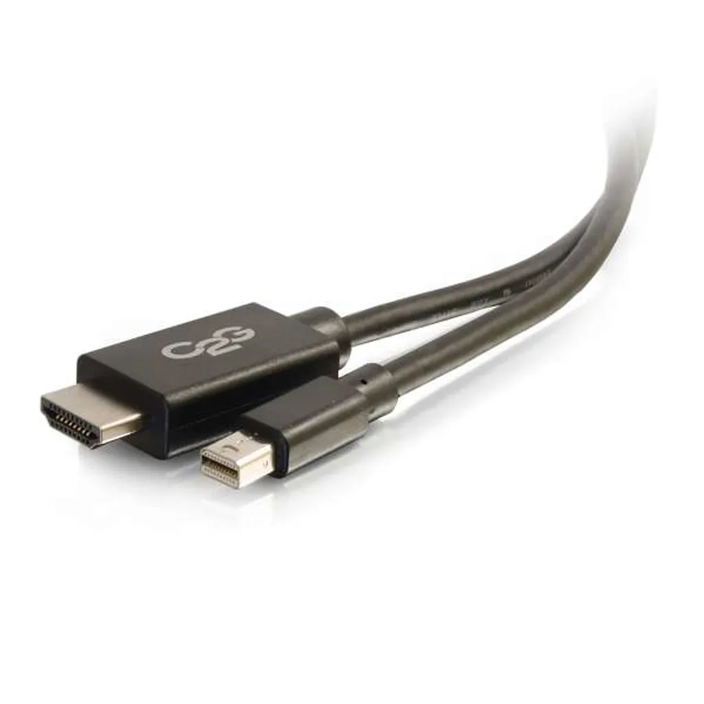 Câble Mini DisplayPort vers HDMI 1m Noir : Image Stable sans Adaptateur Plus