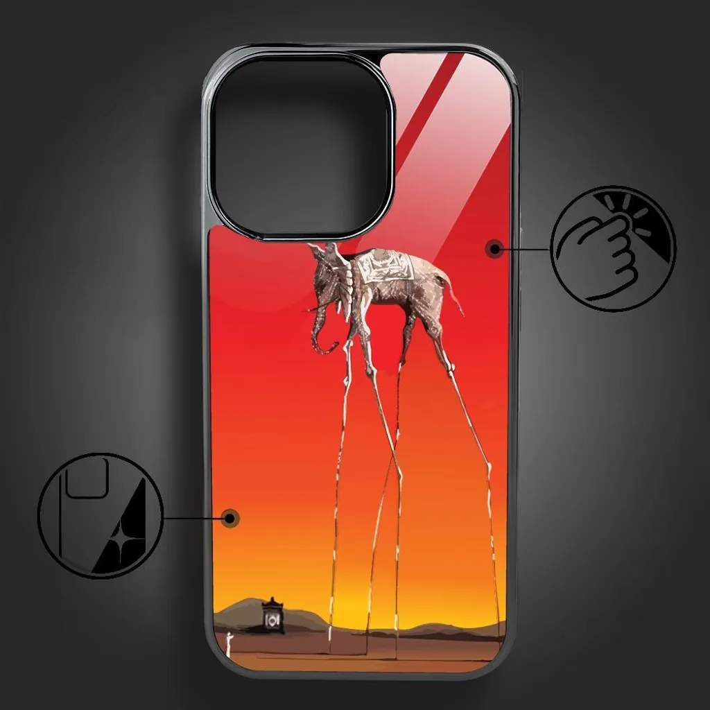 Protection iPhone 16 Pro Max MagSafe Design Dali pour amateurs d'art