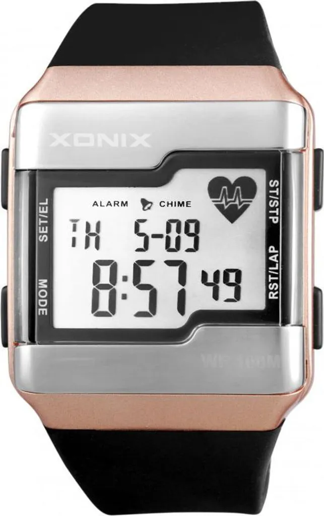 Orologio Sportivo Xonix HRM4-001 Impermeabile 100m con ECG e BMI