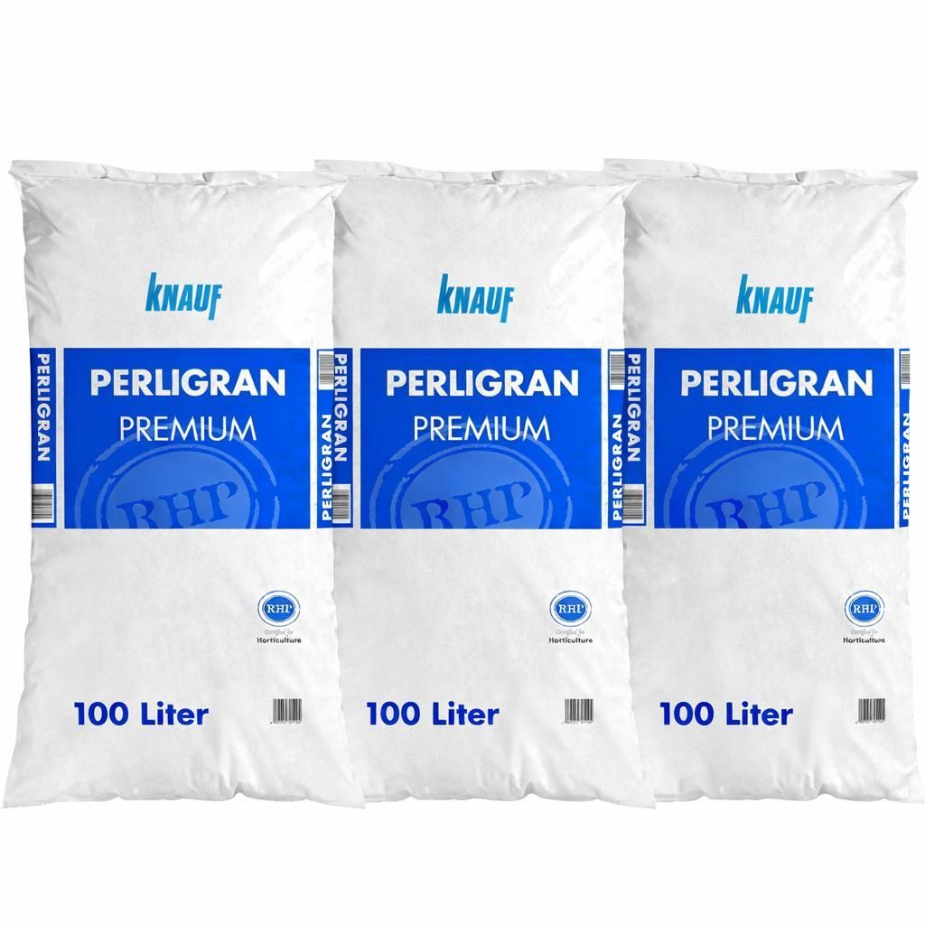 Perlite Perligran 300 L (3×100 L, 2–6 mm) – Drainage für Produktbild 