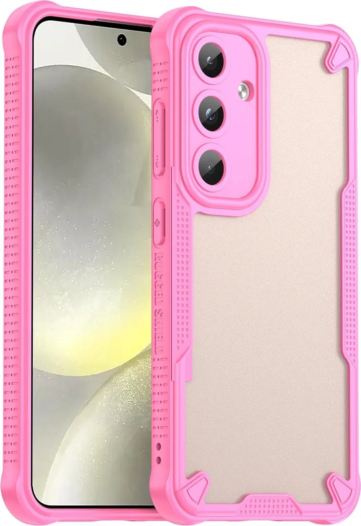 Custodia Samsung S25 Phonesta Armor Rosa - Eleganza Professionale e Sicurezza