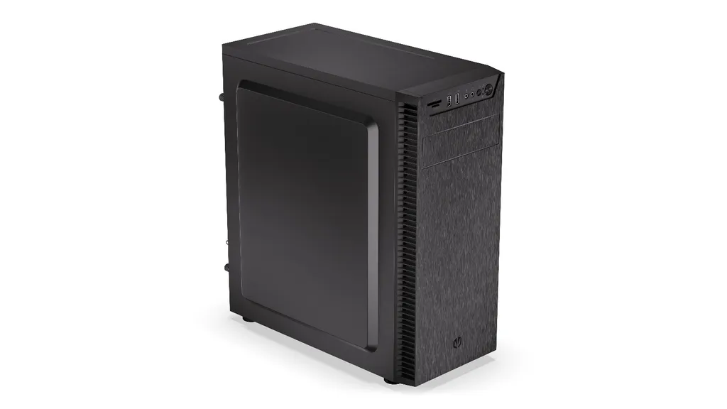 Boîtier PC Bureautique ENDORFY Armis 100 Solid Noir - Idéal Travail - 4